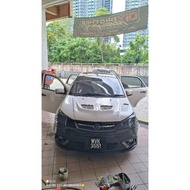 front hood design evo 6 Proton saga FLX (material FRP)