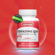 COQ10 High Absorption COQ10 400 mg supports blood vessels,brain function, heart health and energy production 60 capsules