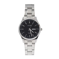 Jam Tangan Wanita Alba AN8047 Black Dial Stainless Steel Strap