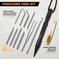 12 Pieces Paracord Fids Accessories Stainless Steel Lacing Needles with Spike