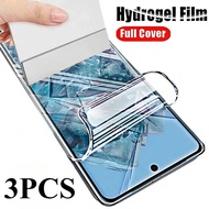 3Pcs 999D HD Clear Soft Hydrogel Film For Realme GT Neo 7 6 6T 5 3T 3 2T 2 Pro Racing Explorer Maste