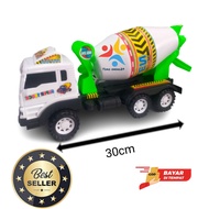 Mainan mobil truk molen besar 40cm  / mainan anak laki-laki / mainan mobil mobilan