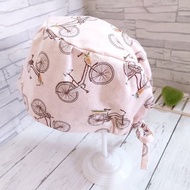 醫護雙層手術帽、工作帽、烘培帽 粉底單車系列