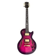 Gibson Les Paul Jazz Guitar Flowers Inlays Fretboard รู้สึกเรียบลื่นสบายระดับสูงระดับมืออาชีพ