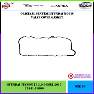 (TL-3) Hyundai Tucson TL 2.0 diesel 2016 Genuine Hyundai Mobis Valve Cover Gasket (22441-2F600)