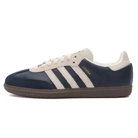 Adidas (Adidas) Trefoil Men's and Women's Sports Shoes Samba Og Retro Fashion Low-Top Casual Shoes J