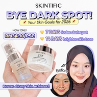 SKINTIFIC Anti Dark Spot Skincare Set 2pcs 377 Serum + moisturizer Niacinamide Brighten for Acne Sca