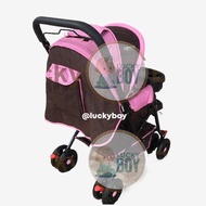 ✳✓﹉Apruva SS-02T 3-Way Reversible Baby Stroller  Pink