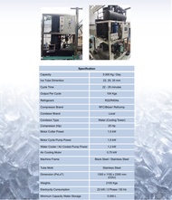 mesin es batu kristal ice crystal 500 1000 2000 3000 5000 10ton 20ton - 5000 kg /24 jam