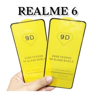 LAYAR Tempered Glass Realme 6 Anti-Scratch Full Screen Glass 9D / 11D / 21D