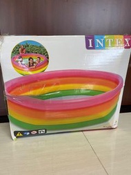 INTEX 吹氣泳池