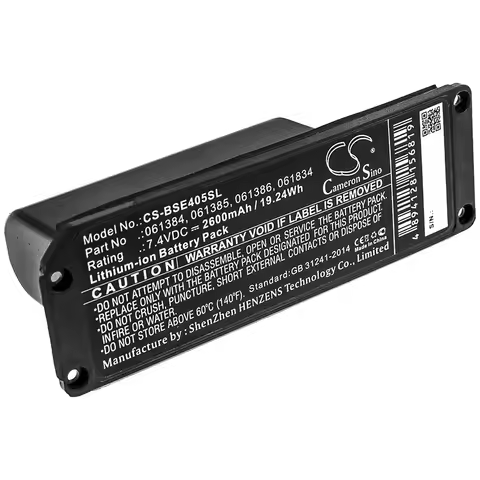 Replacement Battery for BOSE 413295, Soundlink Mini, SoundLink Mini one 061384, 061385, 061386, 0618