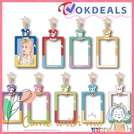 OKDSHOP Kpop Twice Lovelys Keychain, TZUVELY MIVELY Acrylic Card Holder, JIVELY CHAENGVELY SAVELY ID