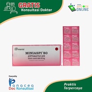 MINIASPI 80MG 1 STRIP 10 TABLET