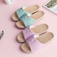 slippers for women bedroom slippers slippers Children Linen Slippers Summer Home Cute Cartoon Floor 
