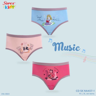 4 PCS Sorex Kids celana dalam anak cewek model segitiga katun premium halus dan lembut anak usia 5-7