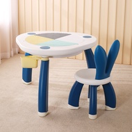 Multifunctional Study Table Particle Assembled Building Block Table Children's Painting Table Toy Table