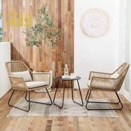 Rattan Lounge Chair Balcony Table And Chair Patio Outdoor Rattan Chair And Coffee Table Set