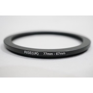 Rise Step Down Filter Ring 77mm - 67mm 77 mm - 67 mm 77 - 67