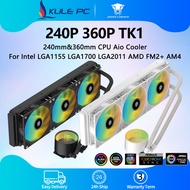 Jungle Leopard 240P TK1 360P TK1 ARGB CPU Aio Cooler 240mm 360mm CPU Liquid Cooler 5V 3PIN ARGB Mobo