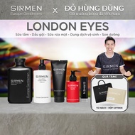 Giftbox combo 5 - London Eyes Sữa tắm gội nam 4 in 1 - Dầu gội xả dưỡng nam 3 in 1 - Sửa rửa mặt nam