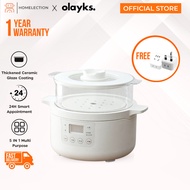 Olayks 2L/3L Multifunction Electric Rice Cooker With Steamer Multifunction Electric Cooker Hot Pot 多