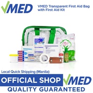 VMED Transparent First Aid Bag With First Aid Kit