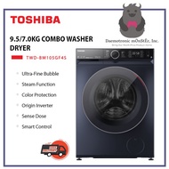 Toshiba TWD-BM105GF4S 9.5/7kg Combo Washer Dryer (4 Ticks) ✔✔✔✔