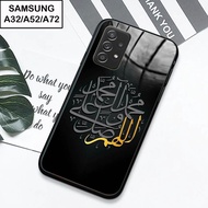 Softcase Glass Kaca  Samsung  A32 A52 A52S A72 - J115 - Casing Hp - Pelindung hp Samsung A32 A52 A52S A72 - Case Handphone - Pelindung Handphone