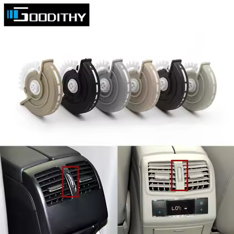 W204 X204 Rear Console Air Conditioner Roller Ac Vent Outlet Rolling Wheel For Mercedes Benz C E GLK