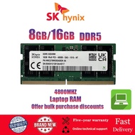 【In stock】SK hynix 8GB/16GB 2Rx8 262Pin DDR5 SODIMM PC5-34800  Laptop Memory notebook RAM