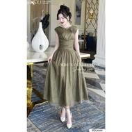 Designed dress K40-D1-4 MDU4444 Eye-catching patterns, gentle flare from genuine MDU