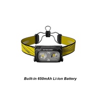 Nitecore NU25 400 Lumens Flashlight Headlamp (Built-in Lion 650mAh Battery)
