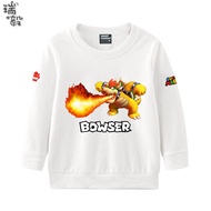 Super Mario Bowser Collaboration Round Neck Hoodie
