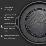 Grill pan/Panci Shabu/steamboat/Suki/BBQ 2 in 1