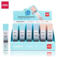8pcs/box, 2.0mm automatic pencil lead, 2B, HB automatic pencil lead, stationery, school supplies