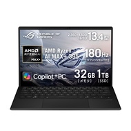 ASUS ゲーミングノートPC ROG Flow Z13 GZ302EA 13.4型 AMD Ryzen AI MAX+ 395 メモリ 32GB SSD 1TB リフレッシュレート180Hz デタッ