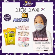 Kids Mask KF94 Mask kids Headloop Mask Budak Earloop KN94 KN95/Mask budak/ kids kn95 face mask kid f