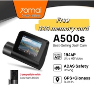 70mai A500s Dash Cam Pro Plus 1944P Car Recorder with GPS ADAS