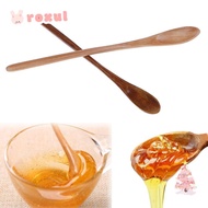 ROXUL Wooden Spoon Home Living Tableware Kids Spoon Rice Soup Handmade Honey Tea Scoops