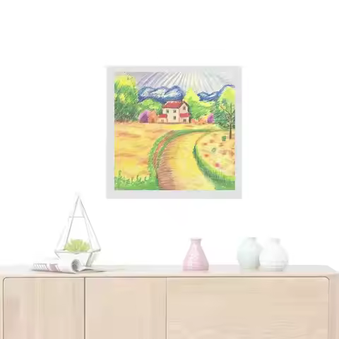 Diamond Art Frames 30x30 Picture Frame Magnetic 30x30 CM Digital Picture Frame Gift For Friends And 