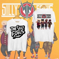 【พร้อมส่ง】 Silly Fools T-shirt เสื้อยืด วง Vintage Rock Fan การพิมพ์สองด้าน