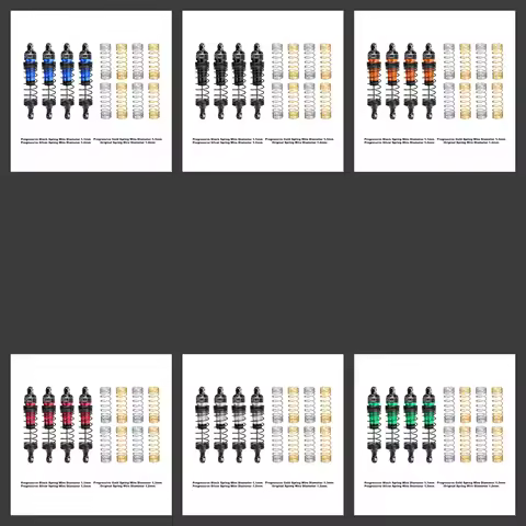 GPM Alloy Front And Rear Adjustable Spring Shock 87MM For TRAXXAS Mini Maxx