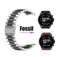 Fossil Men watch Strap 22mm Stainless steel Metal Business Band Bracelet GEN 5 6 4 FS5132 FS4682 FS4