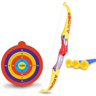 Children Simulation Bow and Arrow Military Model Toys Sports Shooting Soft Arrow