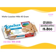 Wafer Loacker Milk 45 Grams
