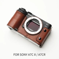 (พร้อมส่ง) Mr Stone เคสกล้อง โซนี่ Sony A7CII / A7CR เคสหนังวัวแท้ พรีเมียม case Sony A7C MARK2