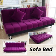 ⊕☂【Free Shipping】L Shape Sofa - Durable 2 Seater  Foldable Bed Design Folding living room