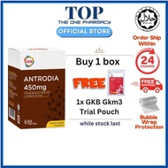 GKB Antrodia Liver Tonic 60 Vegecaps Liver Supplement 牛樟芝  | 护肝保健品 [Buy 1 foc 1 gkm3 trial pouch]