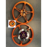 TENNO SPORTRIM Sport Rim Cutting FG510 Y15ZR Y15 EXCITER150 with clutch hub ＆disc enkei